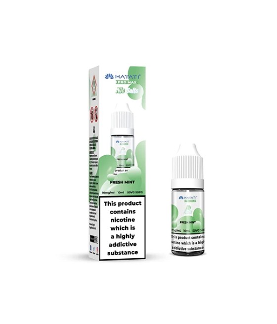 10mg Hayati Pro Max Nic Salts 10ml