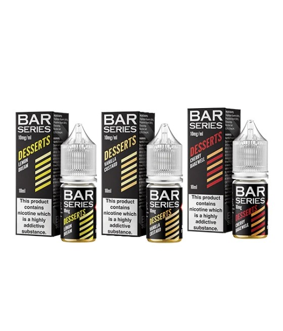 10mg Bar Series Desserts 10ml Nic Salts (50VG/50PG)
