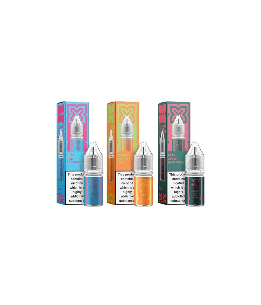 20mg Pod Salt Nexus 10ml Nic Salt (50VG/50PG)