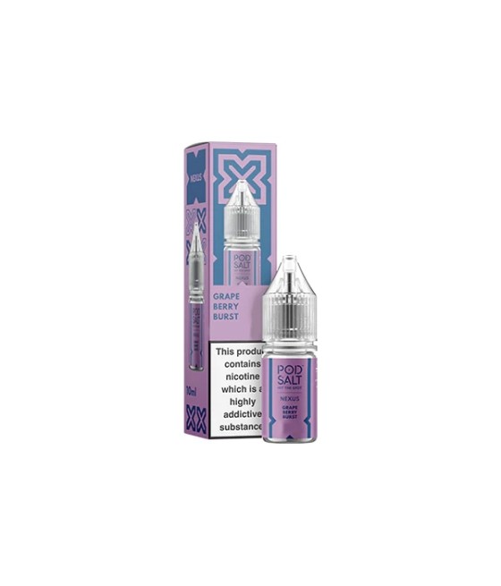 20mg Pod Salt Nexus 10ml Nic Salt (50VG/50PG)