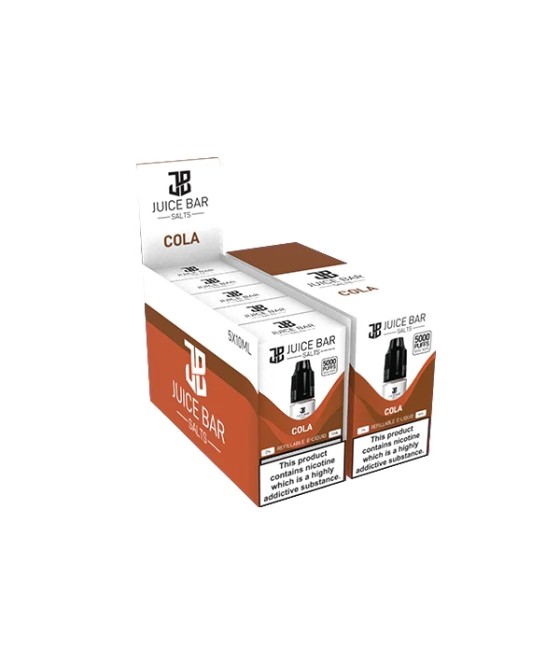 20mg Juice Bar Salts 10ml Nic Salts - Pack Of 5 (50VG/50PG)