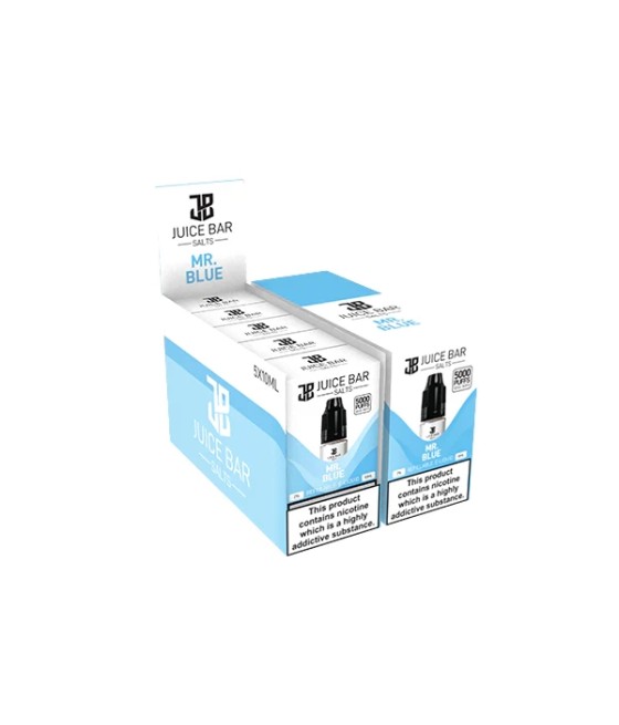 20mg Juice Bar Salts 10ml Nic Salts - Pack Of 5 (50VG/50PG)