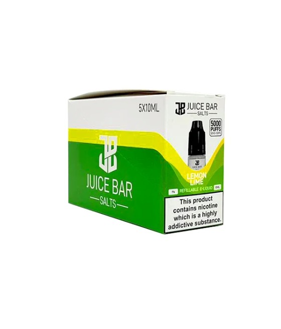 20mg Juice Bar Salts 10ml Nic Salts - Pack Of 5 (50VG/50PG)