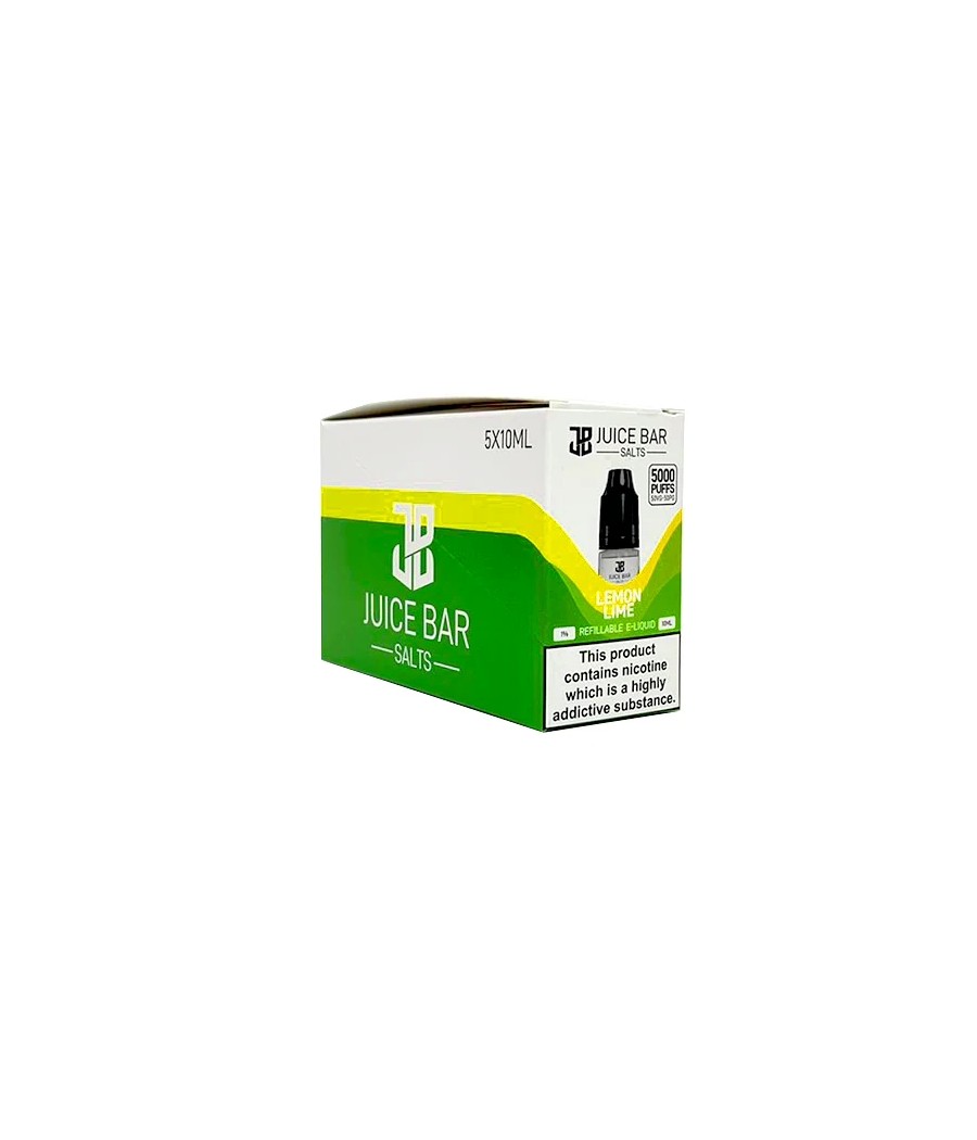 20mg Juice Bar Salts 10ml Nic Salts - Pack Of 5 (50VG/50PG)