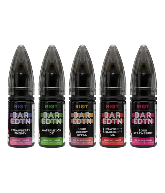 5mg Riot Squad BAR EDTN 10ml Nic Salts (50VG/50PG)