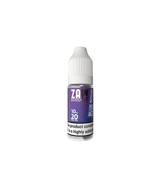 20mg ZAP! Bar Salts Nic Salt 10ml (50VG/50PG)