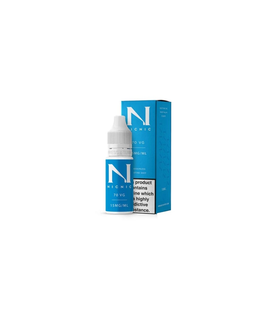 15mg Nic Nic Flavourless Nicotine Shot 10ml 70VG