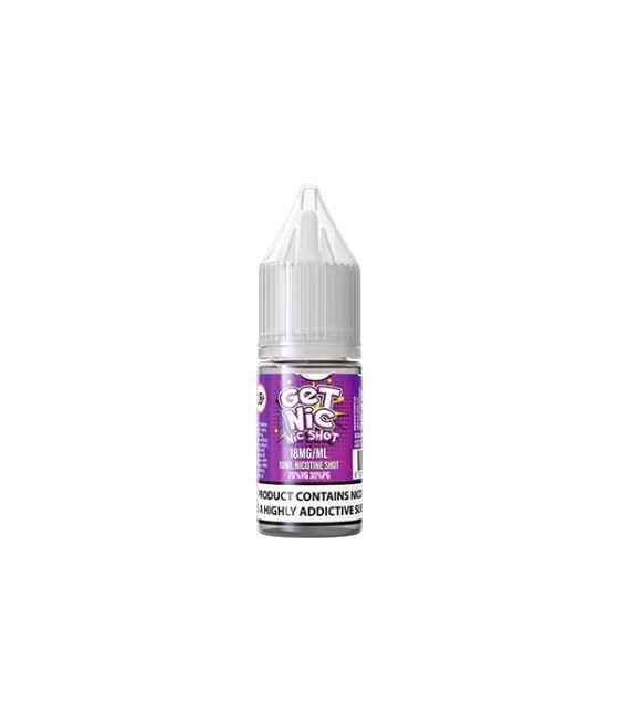 18mg Get Nic Nic Shot 10ml (70VG/30PG)