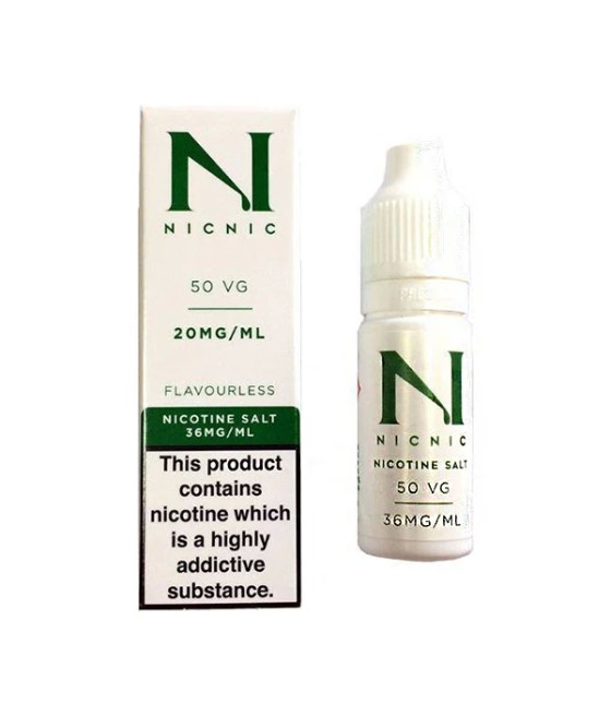 20mg Nic Salt 10ml by Nic Nic (50VG/50PG)