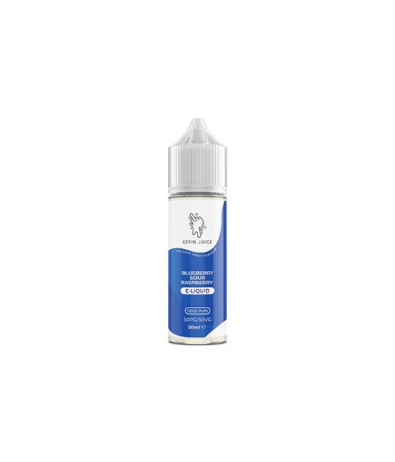 0mg EFFIN Juice 50ml Shortfill (50VG/50PG)