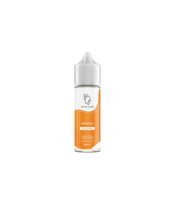 0mg EFFIN Juice 50ml Shortfill (50VG/50PG)