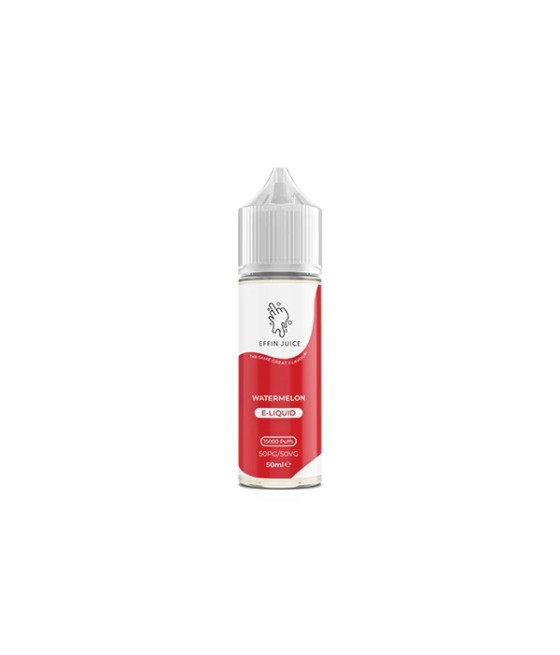 0mg EFFIN Juice 50ml Shortfill (50VG/50PG)