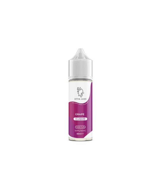 0mg EFFIN Juice 50ml Shortfill (50VG/50PG)