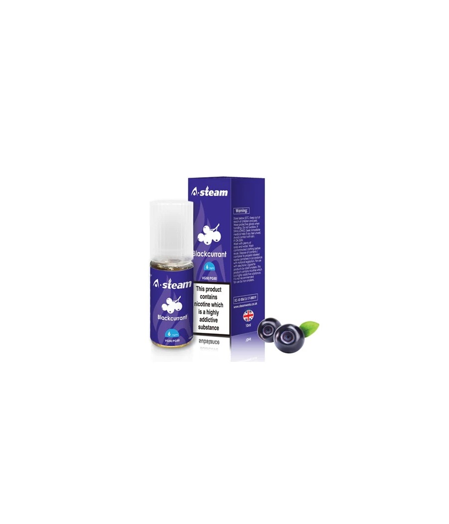 A-Steam Fruit Flavours 18MG 10ML (50VG/50PG)