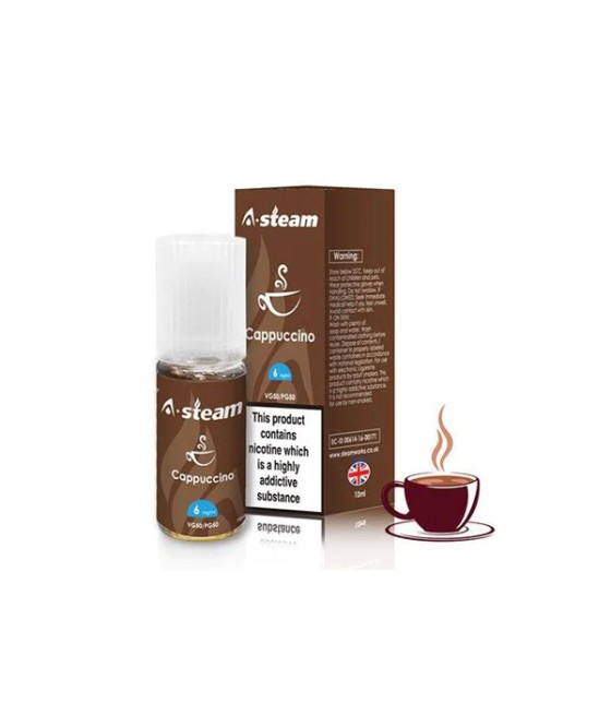 A-Steam Fruit Flavours 18MG 10ML (50VG/50PG)