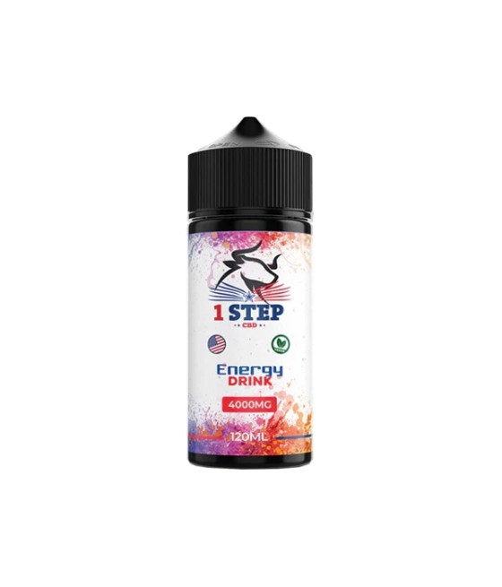 1 Step CBD 4000mg CBD E-liquid 120ml (BUY 1 GET 1 FREE)