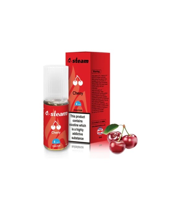 A-Steam Fruit Flavours 12MG 10ML (50VG/50PG)