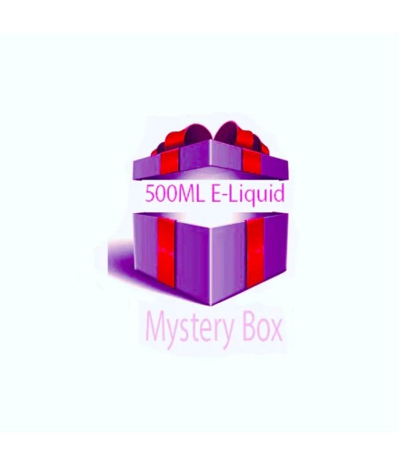 500ml E-liquid MYSTERY BOX + Nic Shots