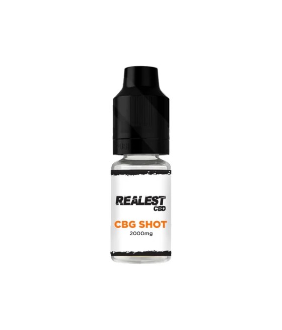Realest CBD 2000mg CBG E-Liquid Booster Shot 10ml (BUY 1 GET 1 FREE)