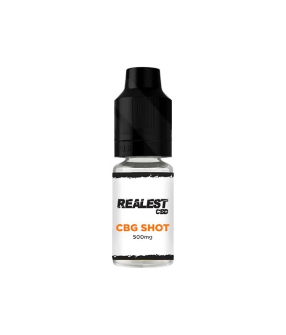 Realest CBD 500mg CBG E-Liquid Booster Shot 10ml (BUY 1 GET 1 FREE)