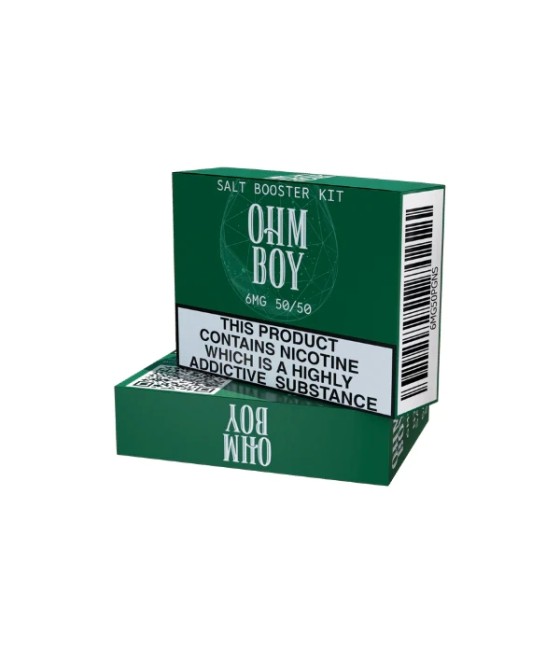 6mg Ohm Boy Longfill Booster Kit Nicotine Salt (50VG/50PG)