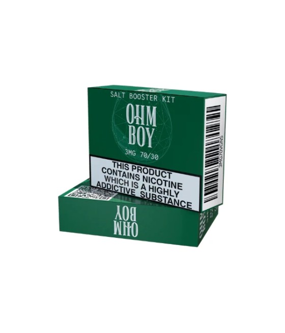 3mg Ohm Boy Longfill Booster Kit Nicotine Salt (70VG/30PG)