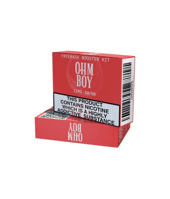 12mg Ohm Boy Longfill Booster Kit Freebase (50VG/50PG)