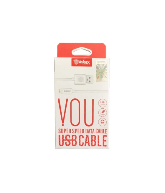 Inkax VOU Super Speed Data USB I-Phone Cable Cable 1M - CK13