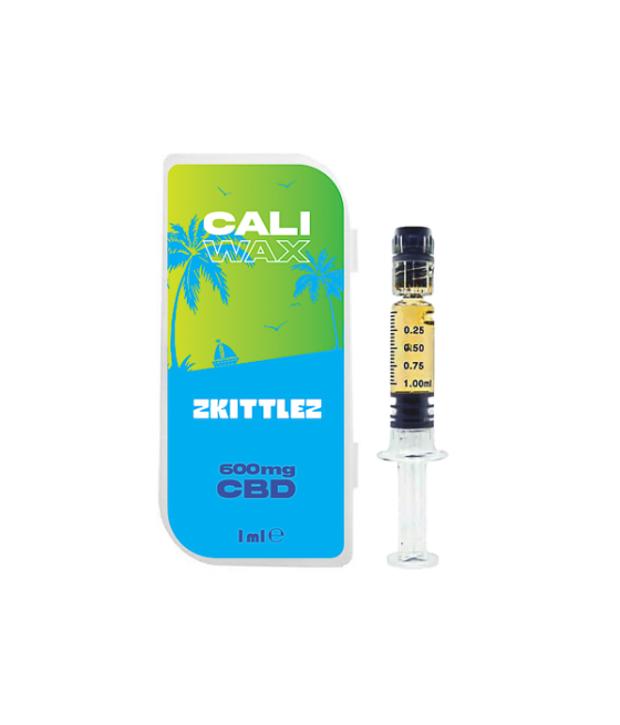 CALI Wax 600mg Full Spectrum CBD - Zkittlez Flavor