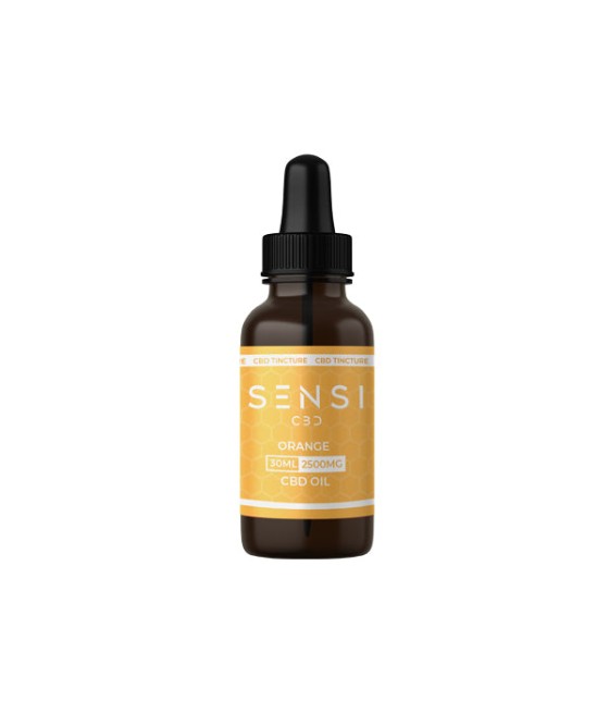 Buy Sensi CBD 2500mg Broad-Spectrum Citrus Tincture Oil