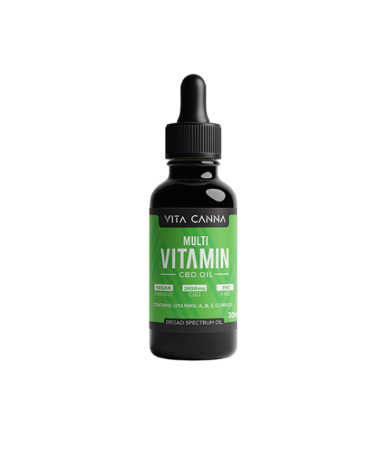 Buy Vita Canna 2800mg Broad Spectrum CBD Oil UK - Relax Flavor