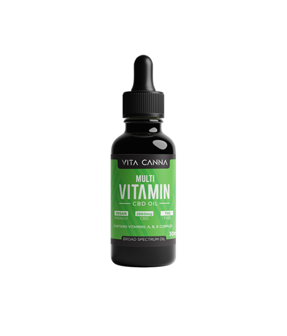 Buy Vita Canna 2800mg CBD Oil - Broad Spectrum MCT UK