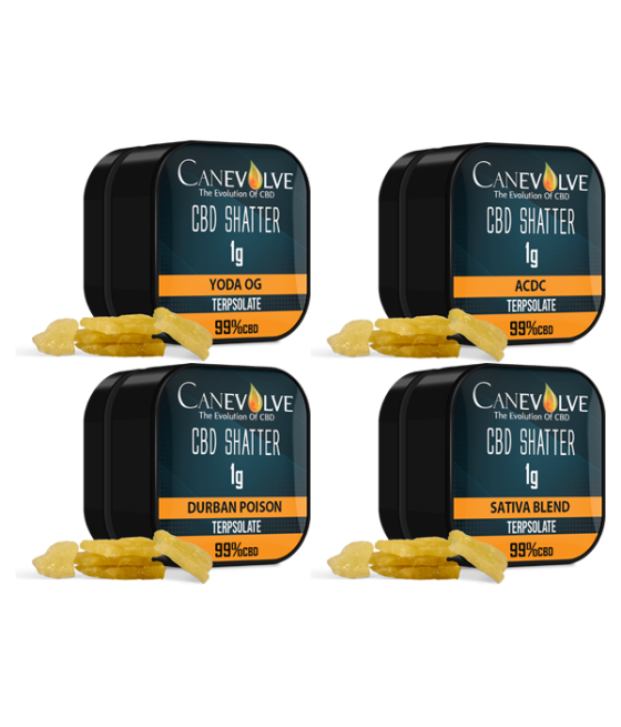 Canevolve 99% CBD Shatter -...