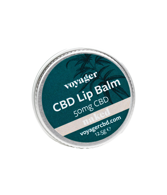 Voyager CBD Nourish & Protect Lip Balm - Candy Cane Flavor