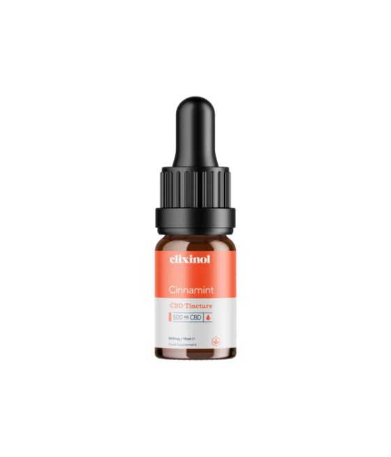 Buy Elixinol 500mg CBD Oil Tinctures UK | 10ml Natural