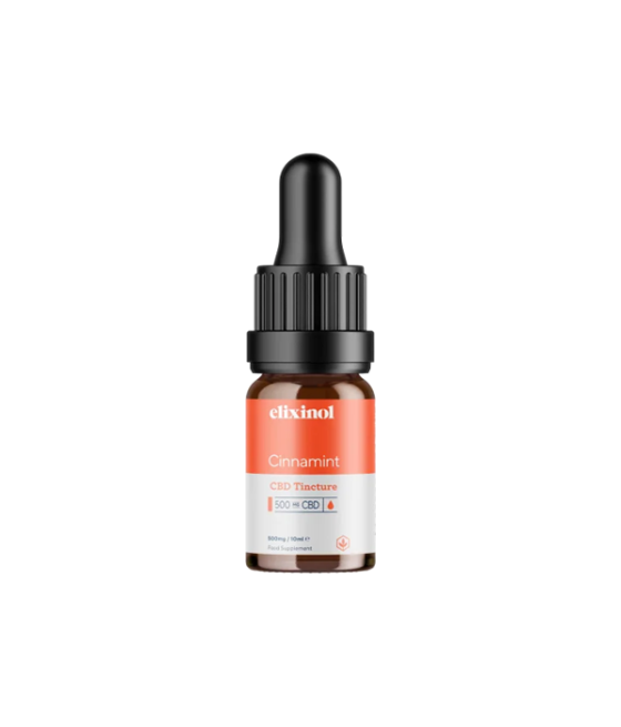 Buy Premium Elixinol 500mg CBD Oil Tinctures | Fast UK Delivery