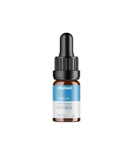 Buy Premium Elixinol 500mg CBD Oil Tinctures | Fast UK Delivery