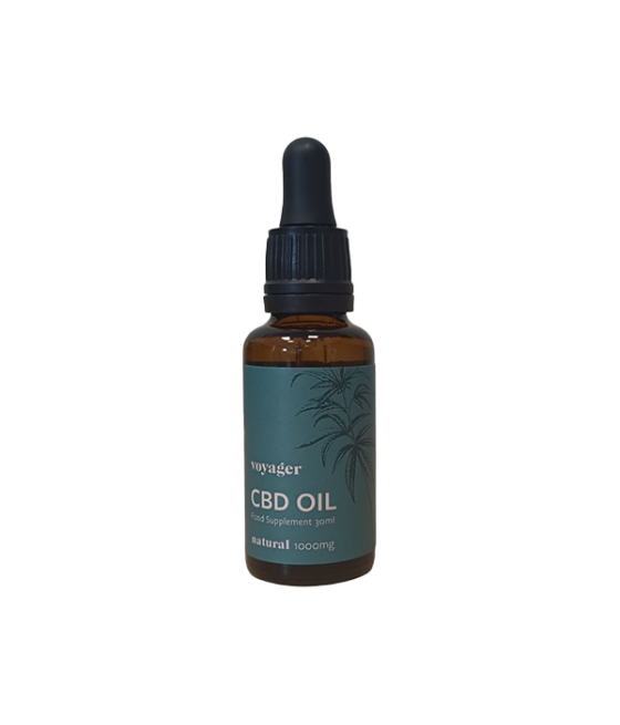 Voyager 1000mg CBD Oil UK - Natural Flavor & Fast Delivery